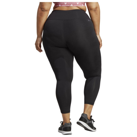 Adidas Γυναικείο κολάν Optime Stash Pocket 7/8 (Plus Size)